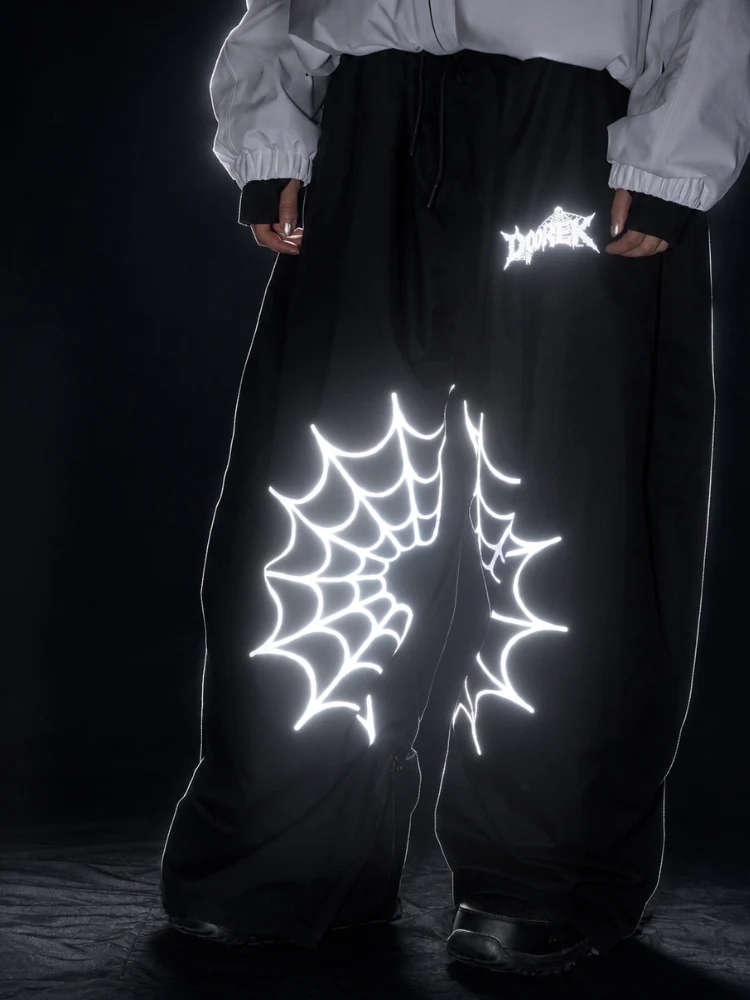 Doorek Spider Reflective Baggy Snow Pants - Unisex