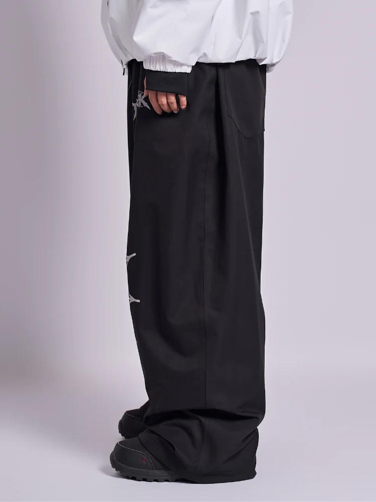 Doorek Spider Reflective Baggy Snow Pants - Unisex - Image 4