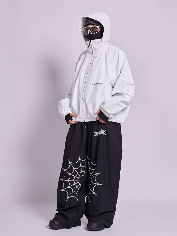 Doorek Spider Reflective Baggy Snow Pants - Unisex - Image 7
