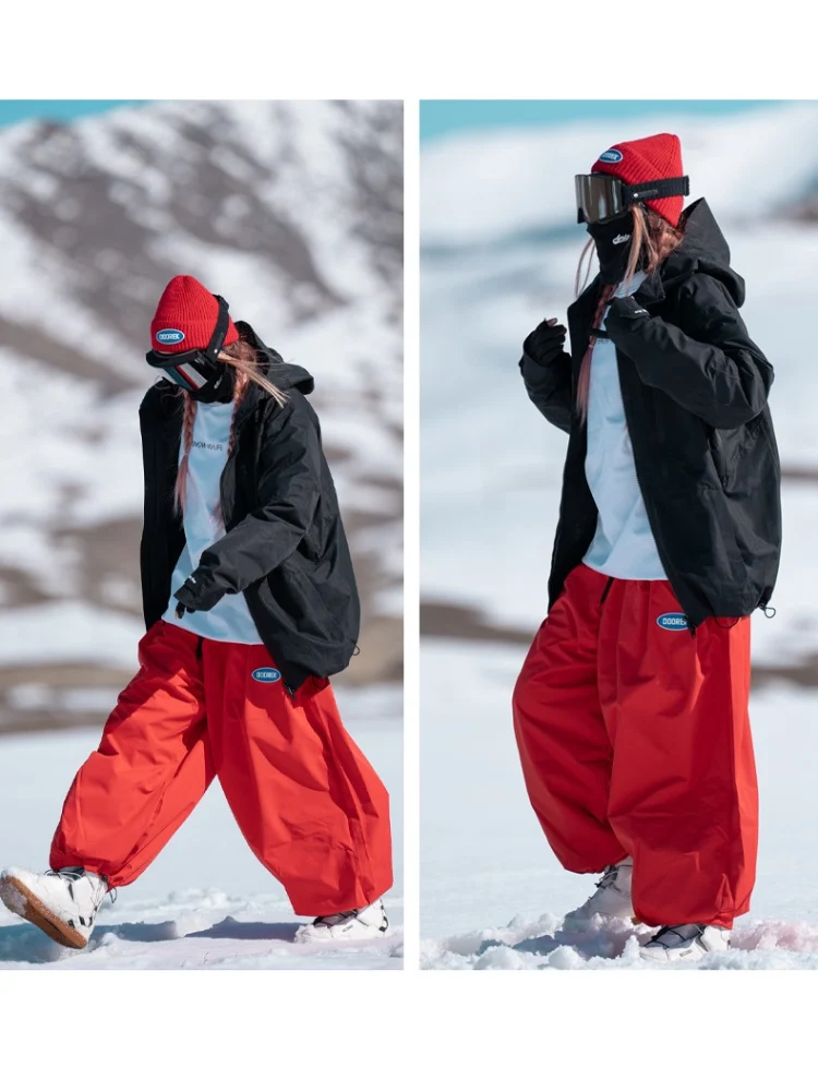 Doorek Super Baggy Snow Pants - Unisex - Image 45
