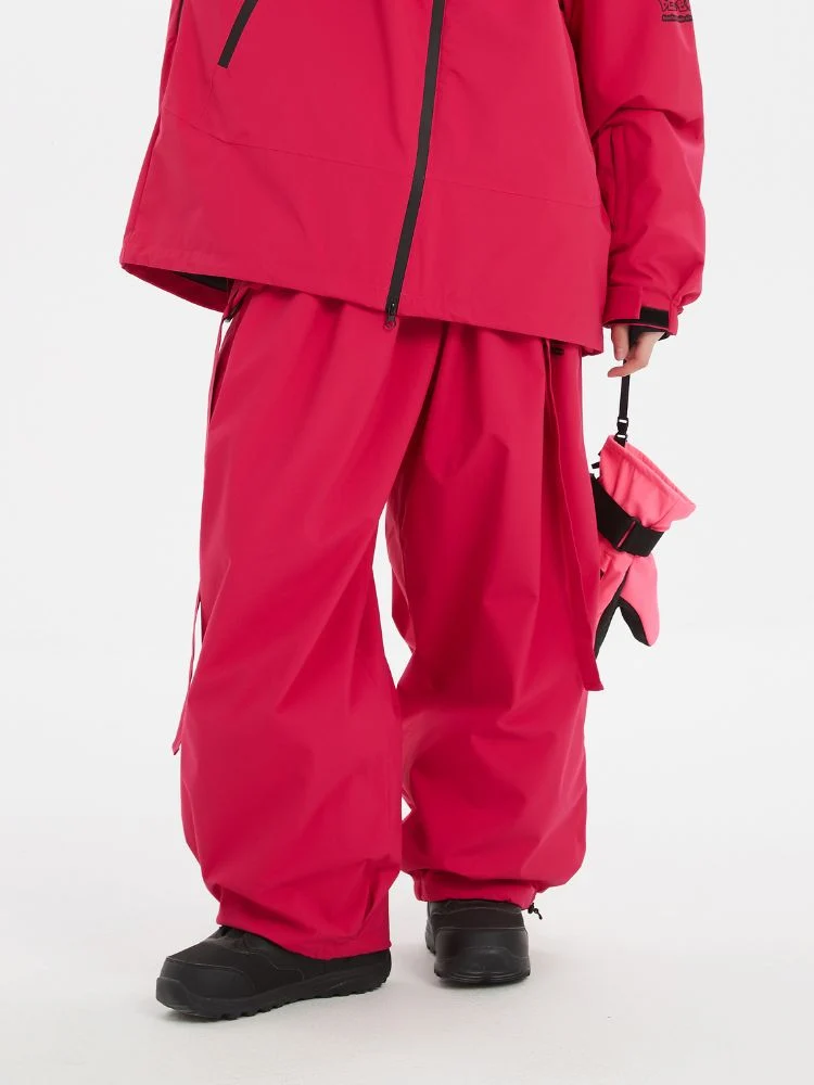 Doorek Suspender Baggy Snow Pants - Unisex - Image 10