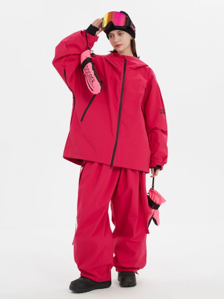 Doorek Suspender Baggy Snow Pants - Unisex - Image 11