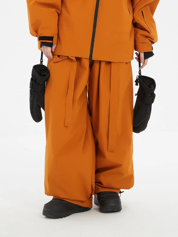 Doorek Suspender Baggy Snow Pants - Unisex - Image 13