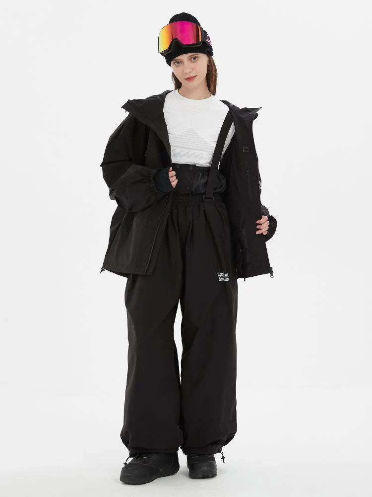 Doorek Suspender Baggy Snow Pants - Unisex - Image 9