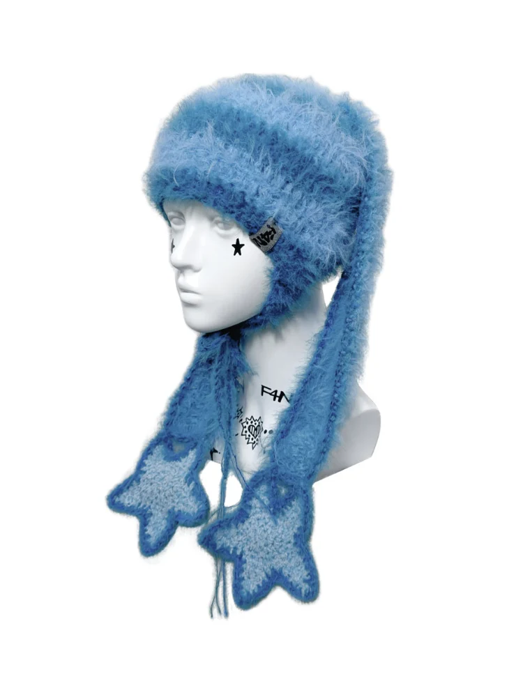F4NFAN Cute Handmade Bunny Ear Beanie - Image 10