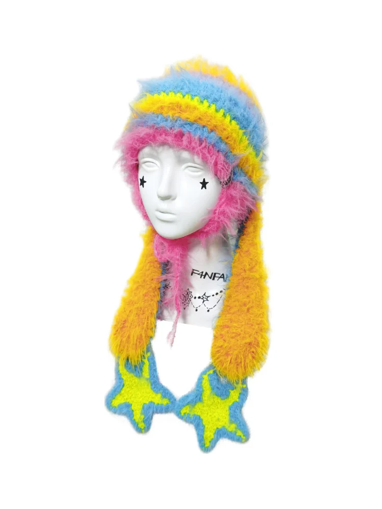 F4NFAN Cute Handmade Bunny Ear Beanie - Image 11
