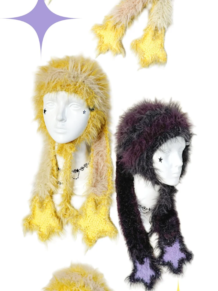 F4NFAN Cute Handmade Bunny Ear Beanie - Image 4