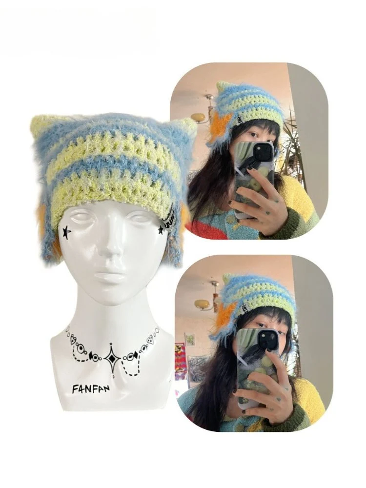 F4NFAN Handmade StarLink Ear Beanie - Image 4