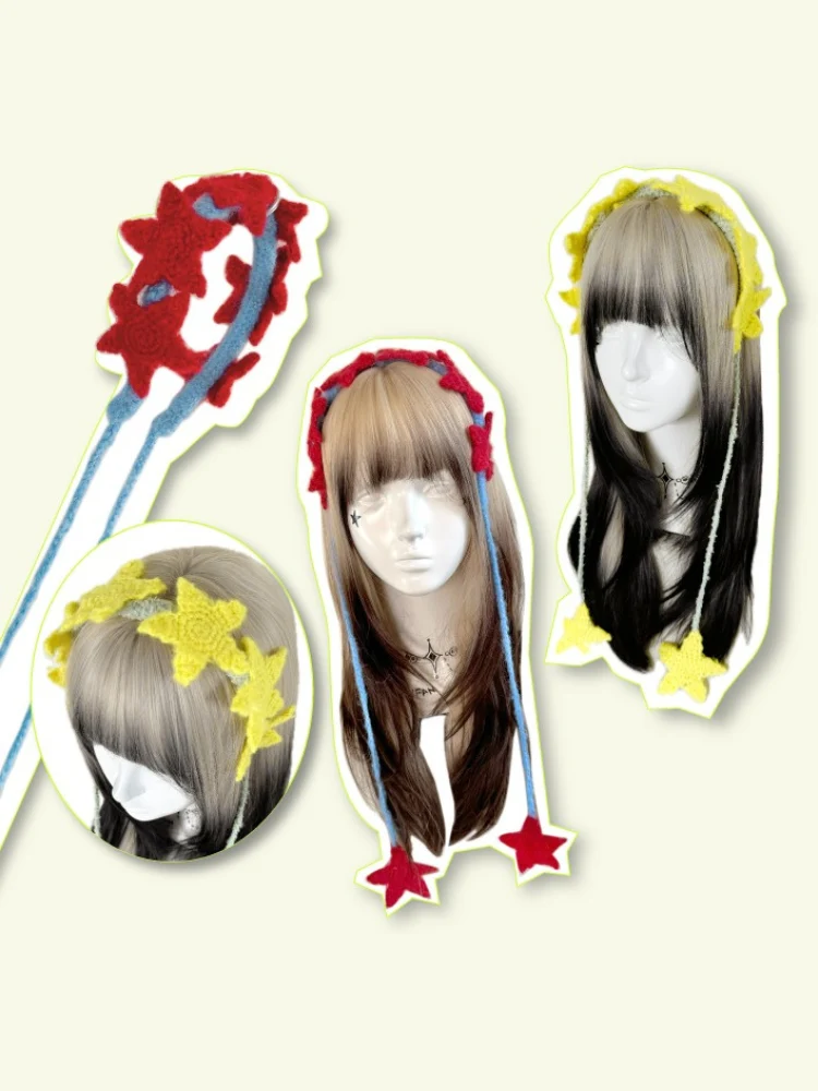 F4NFAN Handmade Stylish Plush Star Headband - Image 11
