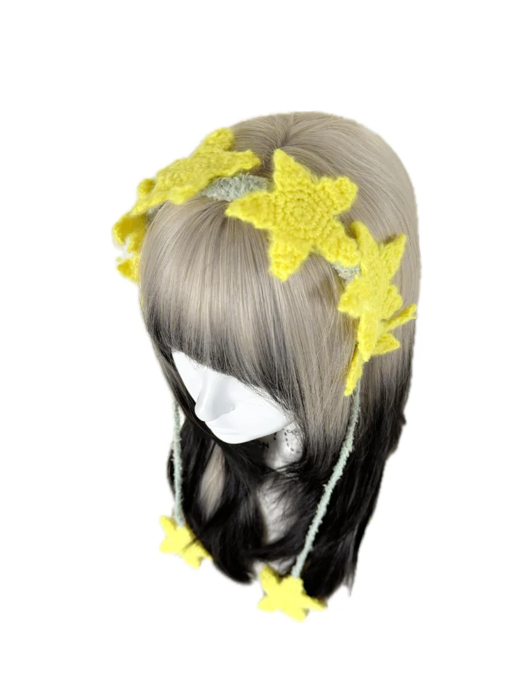 F4NFAN Handmade Stylish Plush Star Headband - Image 5