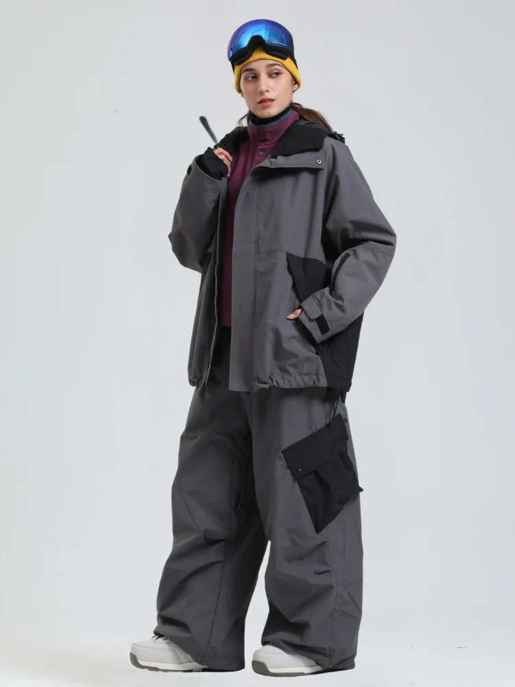 Gsou Snow All-Mountain Baggy Snow Jacket - Women's - Image 10