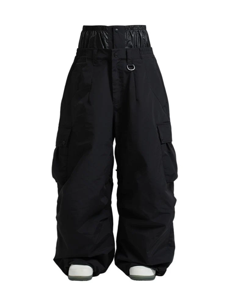 Gsou Snow Baggy Cargo Snowboard Pants - Unisex - Image 16