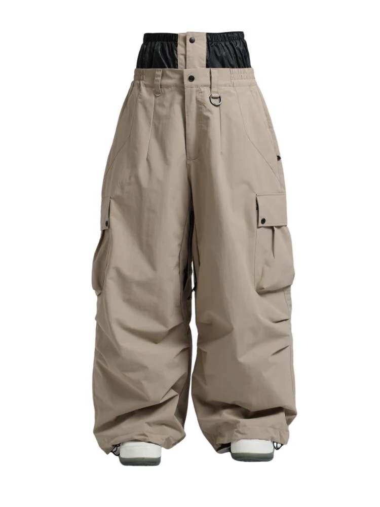 Gsou Snow Baggy Cargo Snowboard Pants - Unisex - Image 19
