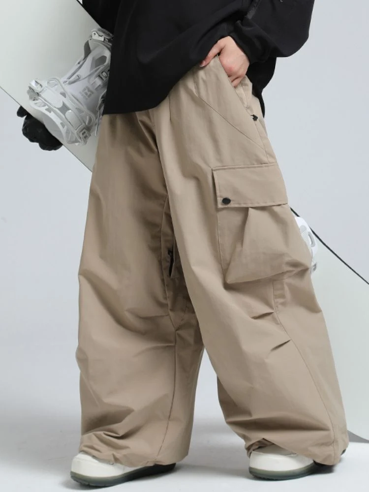 Gsou Snow Baggy Cargo Snowboard Pants - Unisex - Image 10