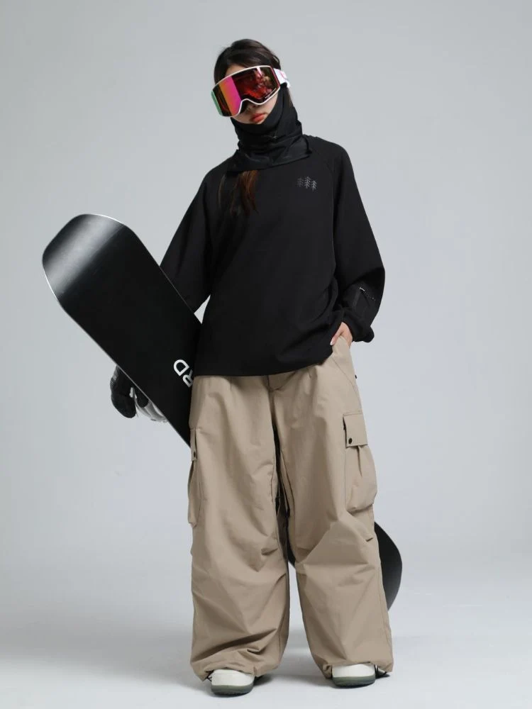 Gsou Snow Baggy Cargo Snowboard Pants - Unisex - Image 11