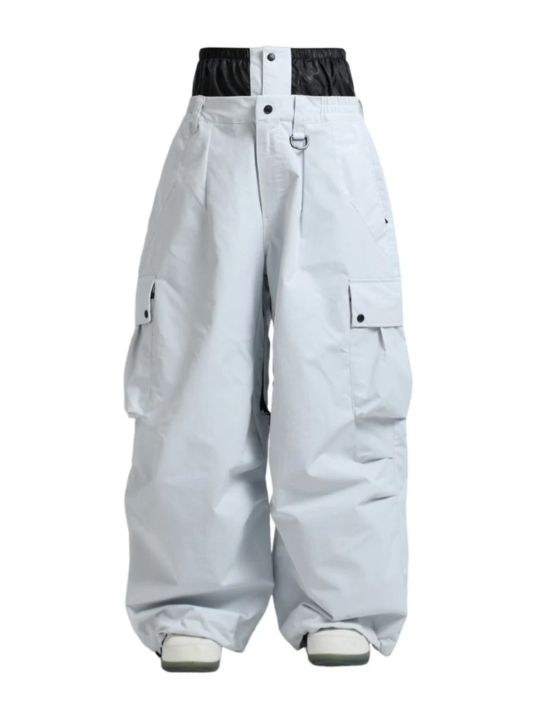 Gsou Snow Baggy Cargo Snowboard Pants - Unisex - Image 17