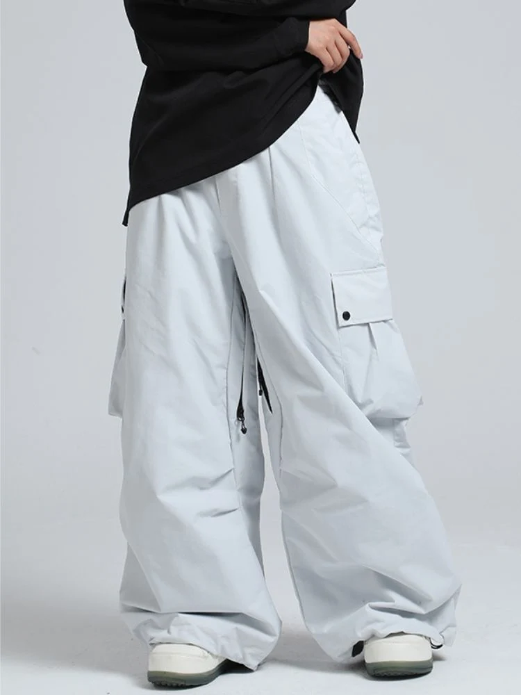 Gsou Snow Baggy Cargo Snowboard Pants - Unisex - Image 4