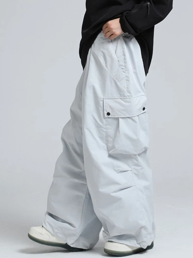 Gsou Snow Baggy Cargo Snowboard Pants - Unisex - Image 5