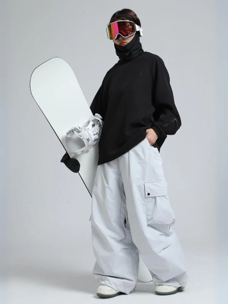Gsou Snow Baggy Cargo Snowboard Pants - Unisex - Image 6
