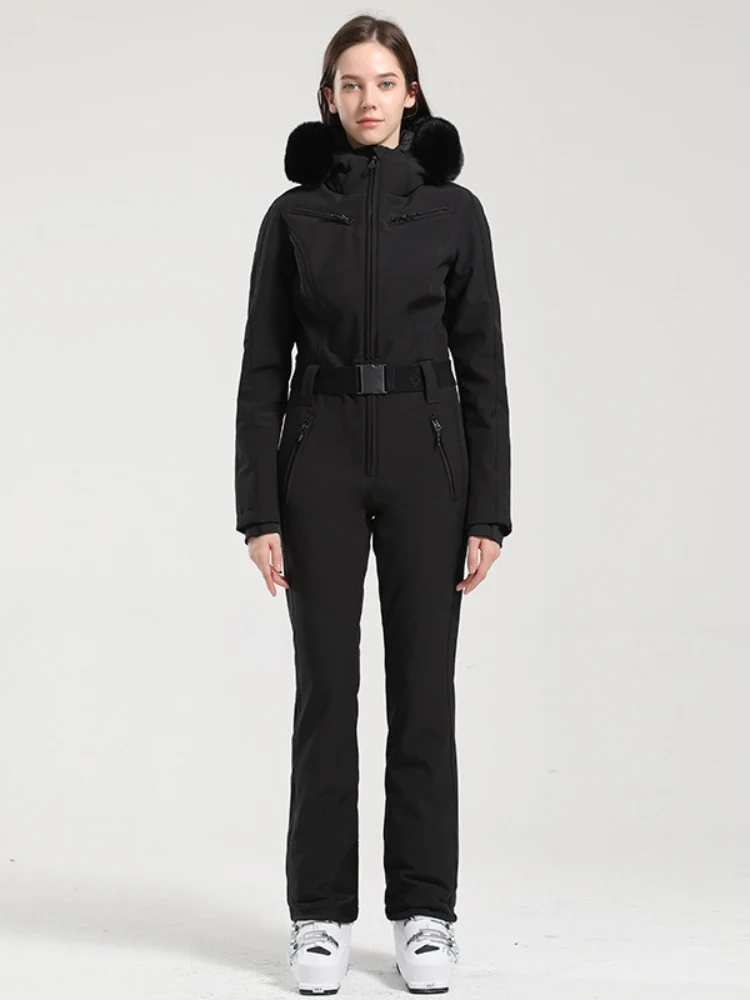 Gsou Snow Classic Faux-Fur Ski Jumpsuit [Limited Region]