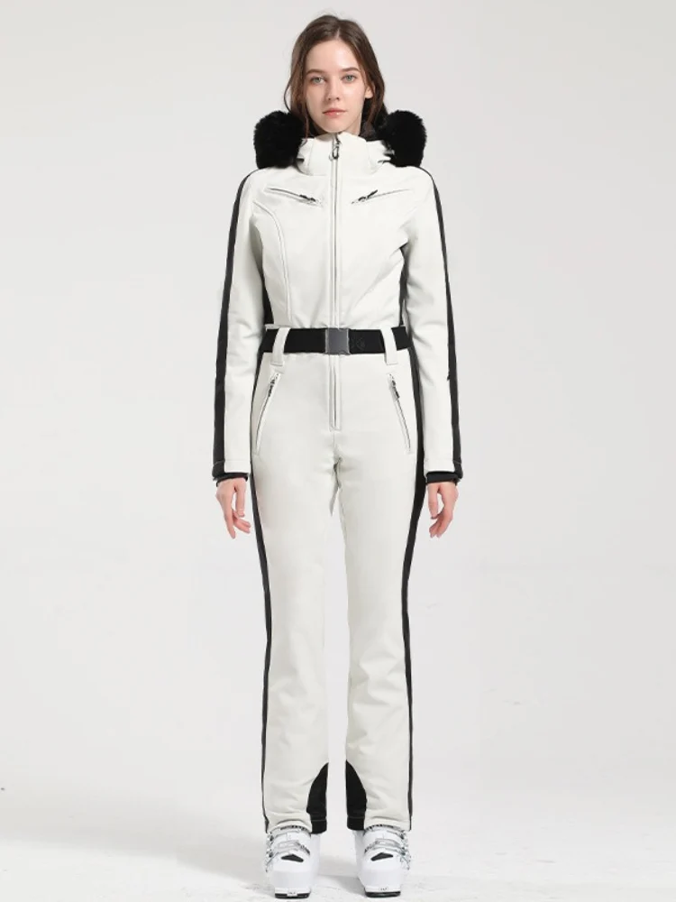 Gsou Snow Classic Faux-Fur Ski Jumpsuit [Limited Region] - Image 4
