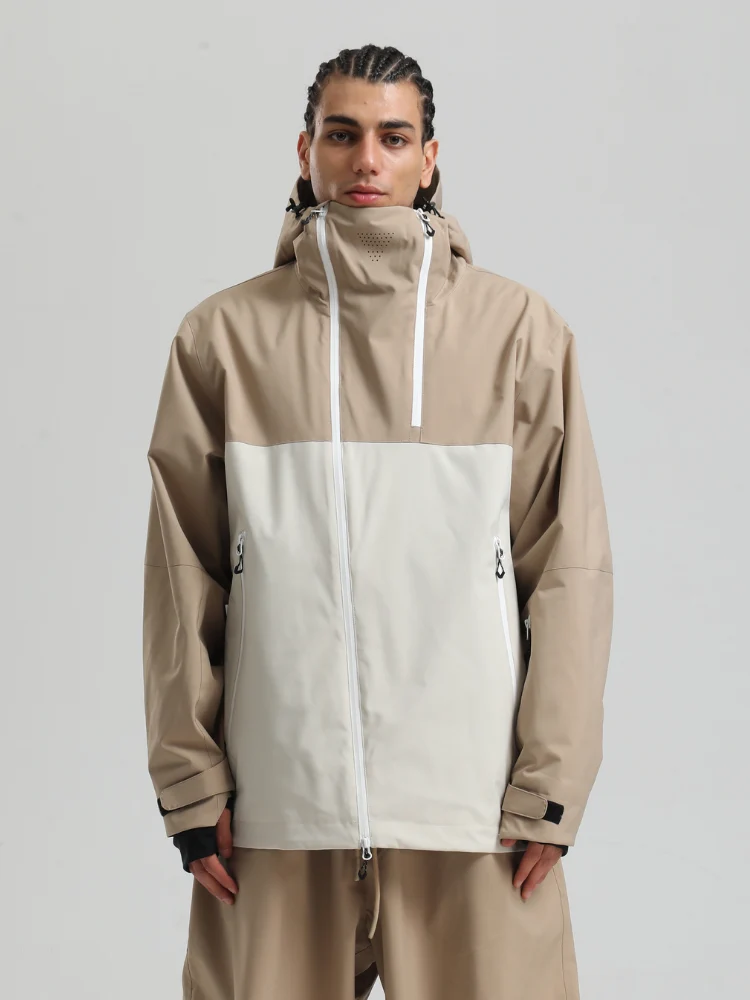 Gsou Snow Diagonal Zip Snow Jacket - Unisex - Image 13