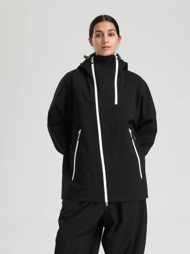 Gsou Snow Diagonal Zip Snow Jacket - Unisex - Image 19
