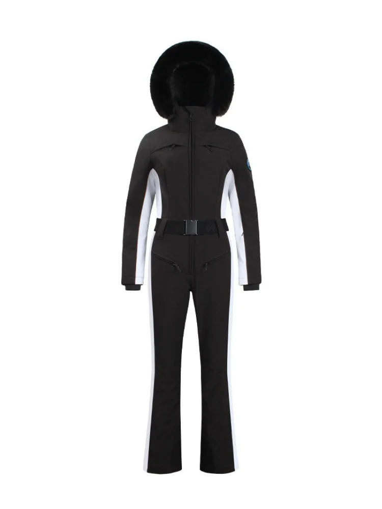 Gsou Snow Faux-Fur Slim Ski Jumpsuit - Women's - Image 12