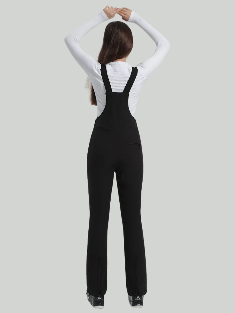 Gsou Snow High Rise Flare Snow Bib Pants [Limited Region] - Image 2
