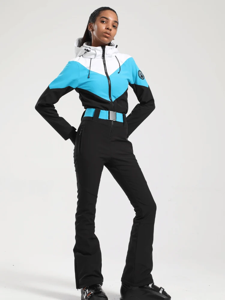Gsou Snow Retro Belted Slim Ski Jumpsuit [Limited Region] - Image 3