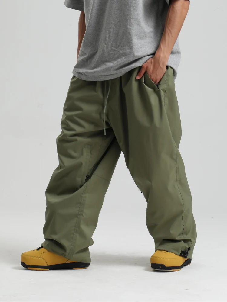 Gsou Snow Sleek Baggy Snow Pants – Men's - Image 10