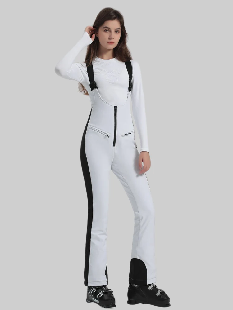 Gsou Snow Trendy Slim Fit Snow Bibs - Women's - Image 7