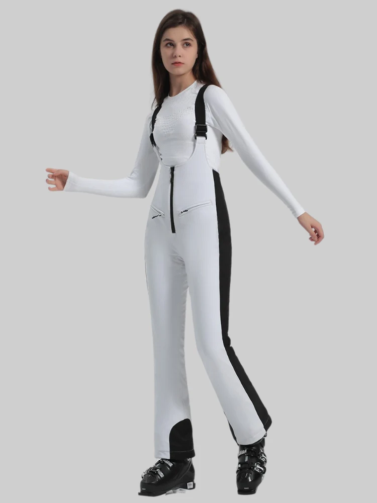 Gsou Snow Trendy Slim Fit Snow Bibs - Women's - Image 8