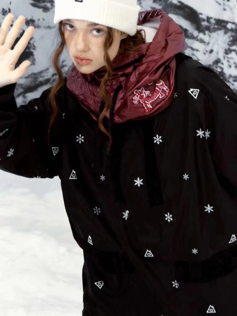Hellystudio Black Snow Fleece Jacket - Unisex - Image 4