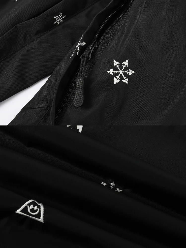 Hellystudio Black Snow Fleece Jacket - Unisex - Image 7