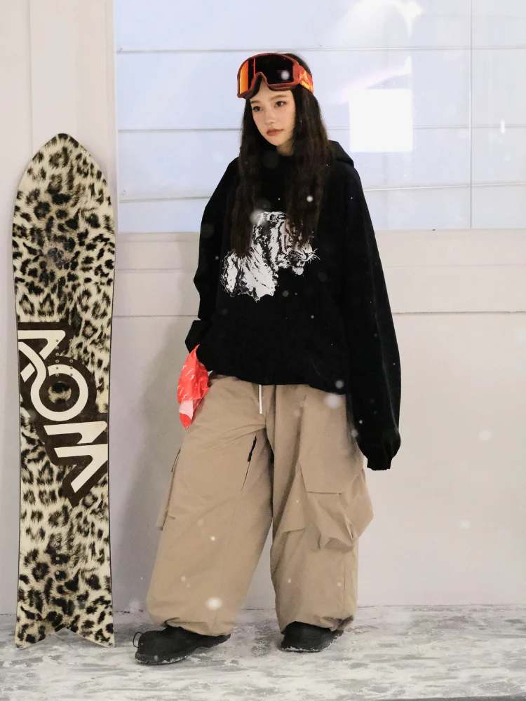 Hellystudio Leopard Pro Snow Pullover - Unisex - Image 4