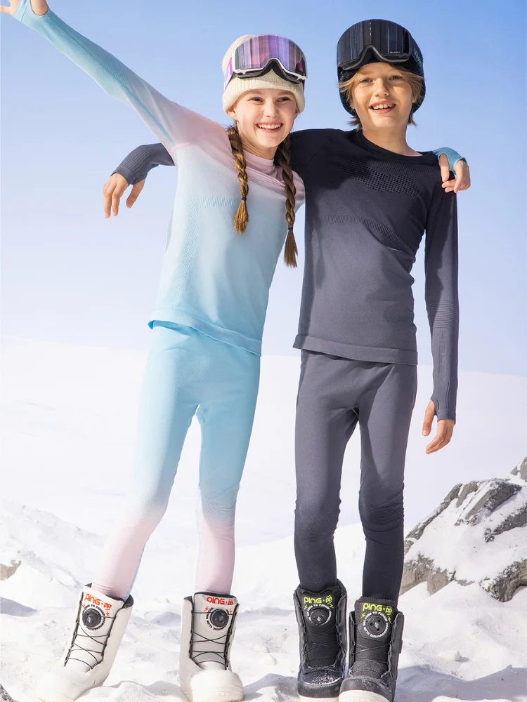 High Experience Kids Aurora Ski Base Layer Set - Image 12