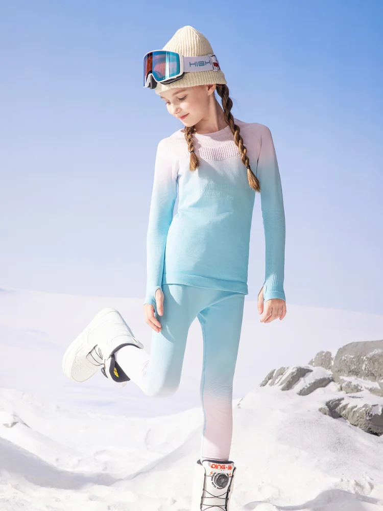 High Experience Kids Aurora Ski Base Layer Set - Image 4