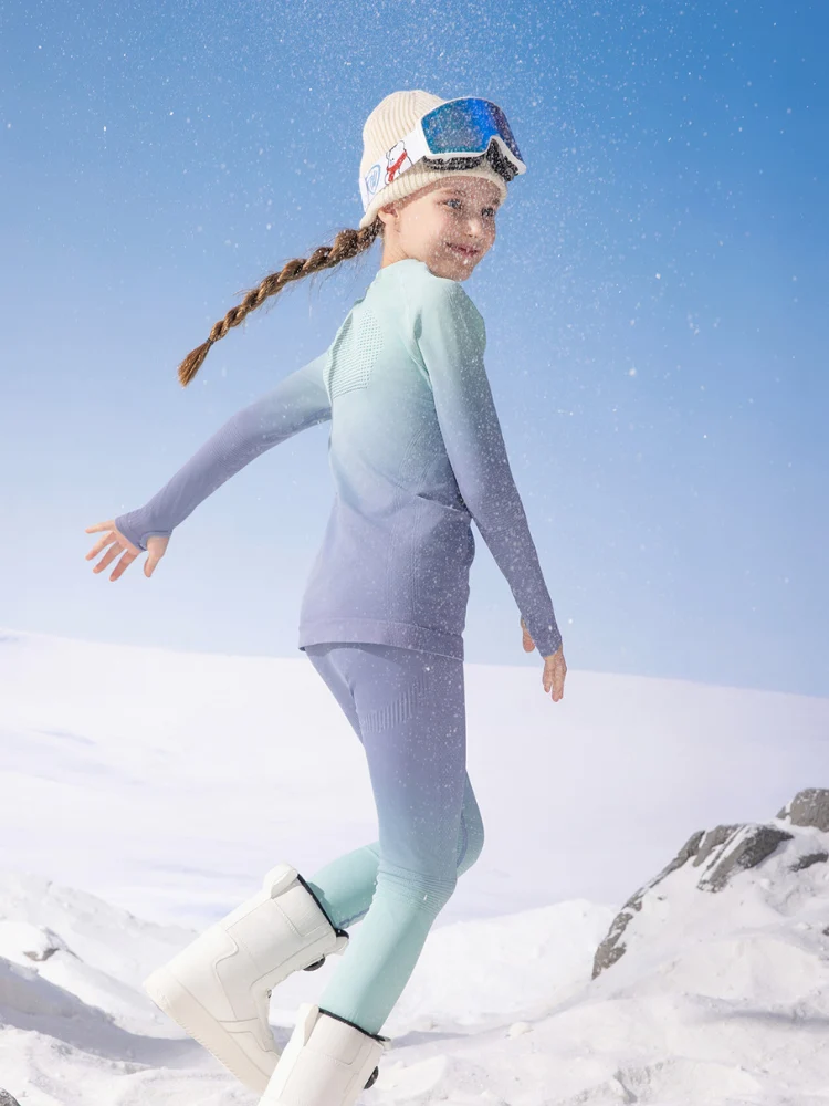 High Experience Kids Aurora Ski Base Layer Set - Image 8