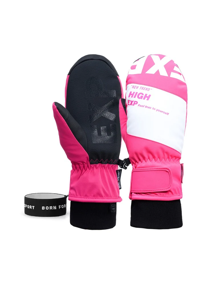 High Experience Unisex Carving Ski Mittens - Image 15