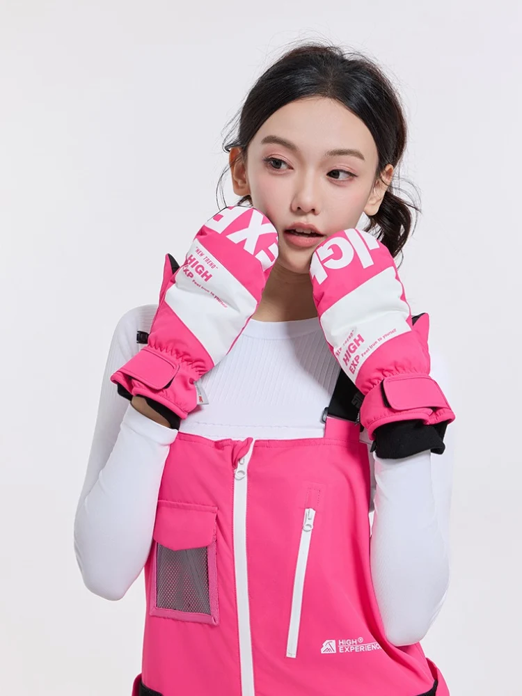 High Experience Unisex Carving Ski Mittens - Image 3