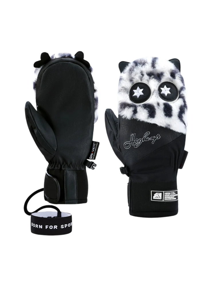 High Experience Unisex Plush Cute Ski Mittens - Image 11