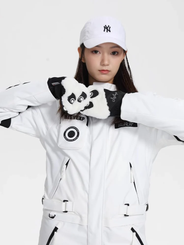 High Experience Unisex Plush Cute Ski Mittens - Image 3
