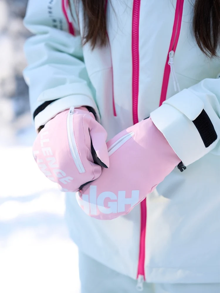 High Experience Unisex Thermal Pro Ski Mittens - Image 8