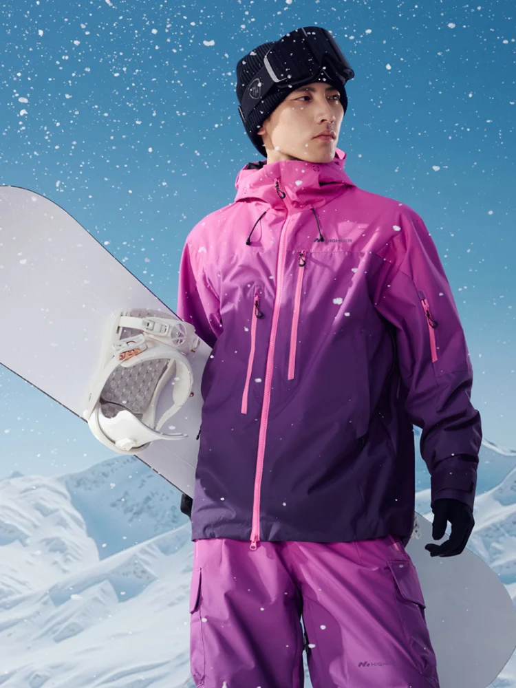 Highker 3L Fadeline Insulated Snow Jacket - Unisex - Image 3