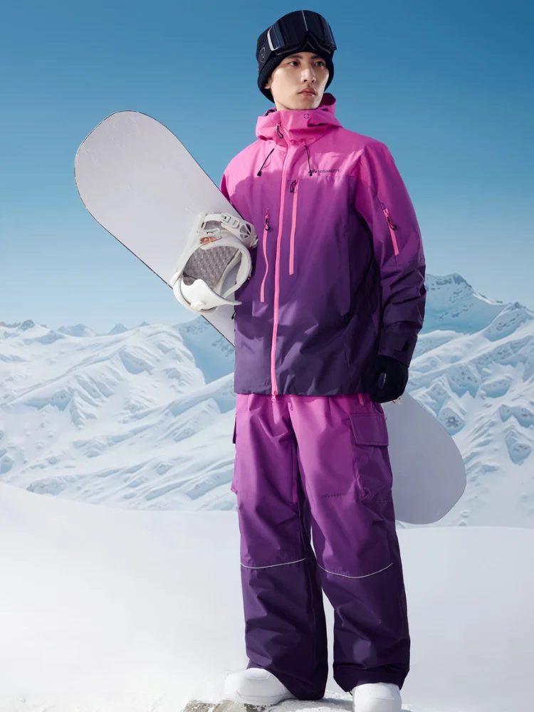 Highker 3L Fadeline Insulated Snow Jacket - Unisex - Image 4