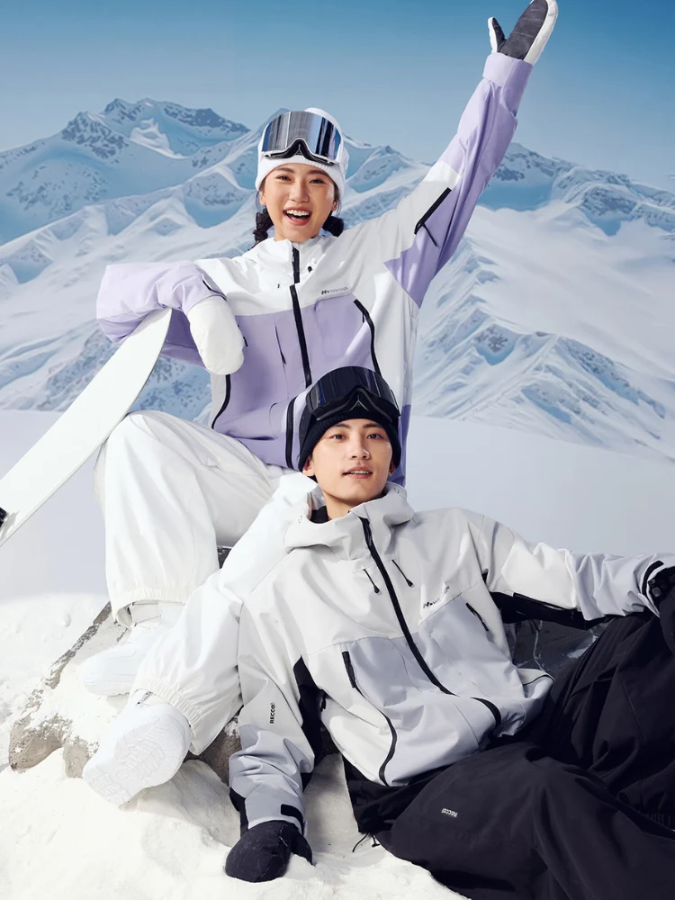 Highker Colorblock 3L Motion Insulated Ski Jacket - Unisex - Image 3