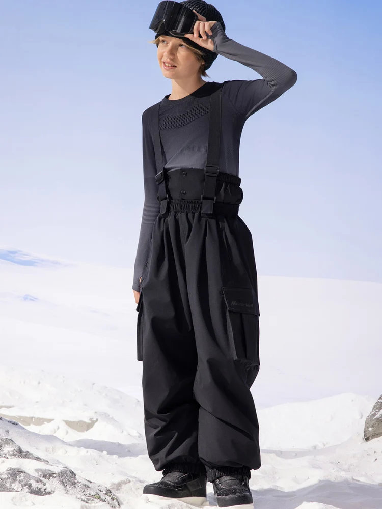 Highker Kids 3L Insulated Cargo Ski Pant [Limited Region] - Image 2