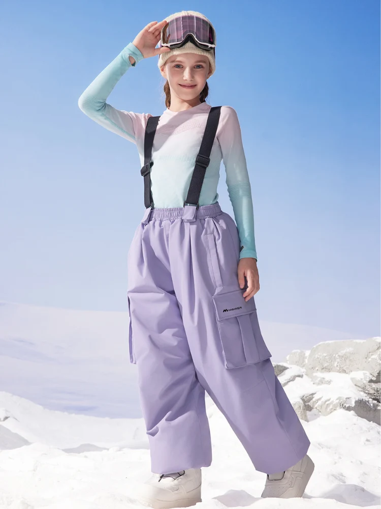 Highker Kids 3L Insulated Cargo Ski Pant [Limited Region] - Image 9