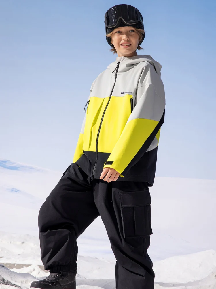 Highker Kids Colorblock 3L Insulated Ski Jacket - Image 13